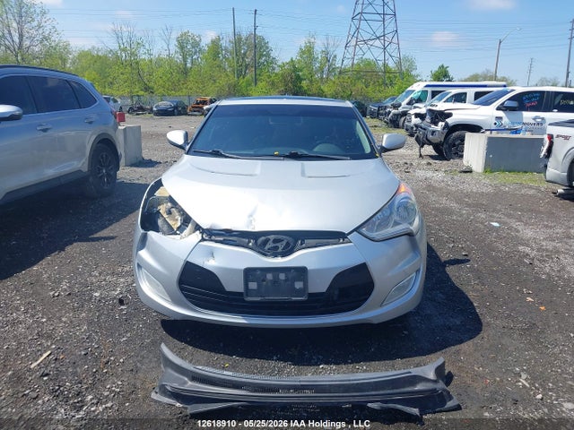 12618910 :رقم المزاد ، KMHTC6AD1CU083584 vin ، 2012 Hyundai Veloster Tech مزاد بيع