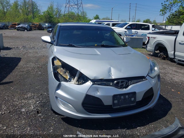 12618910 :رقم المزاد ، KMHTC6AD1CU083584 vin ، 2012 Hyundai Veloster Tech مزاد بيع