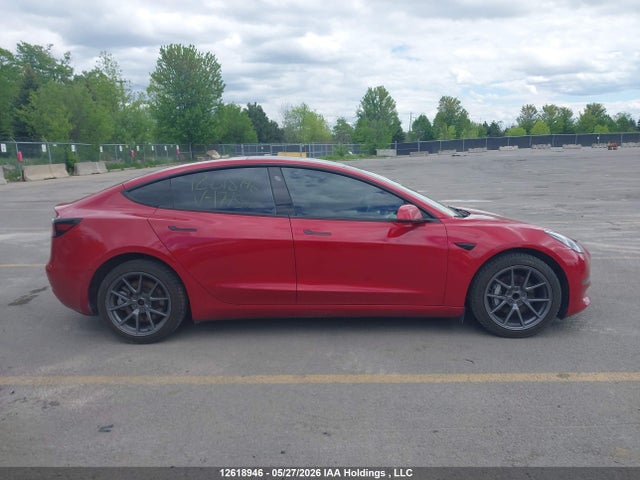 Продажа на аукционе авто 2022 Tesla Model 3 Rwd/standard Range, vin: 5YJ3E1EA6NF174542, номер лота: 12618946