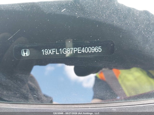 12618949 :رقم المزاد ، 19XFL1G87PE400965 vin ، 2023 Honda Civic Sport Touring مزاد بيع