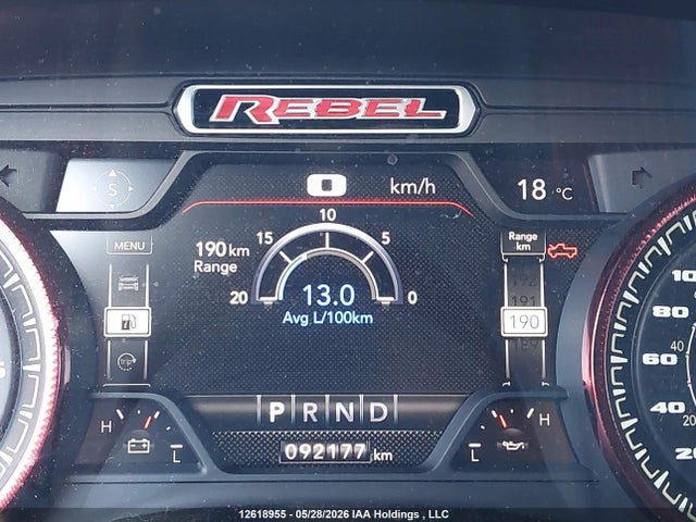 Продажа на аукционе авто 2019 Ram 1500 Rebel, vin: 1C6SRFLT3KN808315, номер лота: 12618955