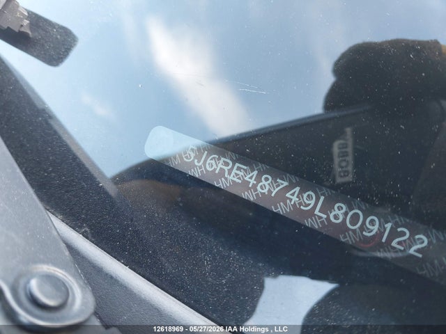 Продажа на аукционе авто 2009 Honda Cr-v Exl, vin: 5J6RE48749L809122, номер лота: 12618969