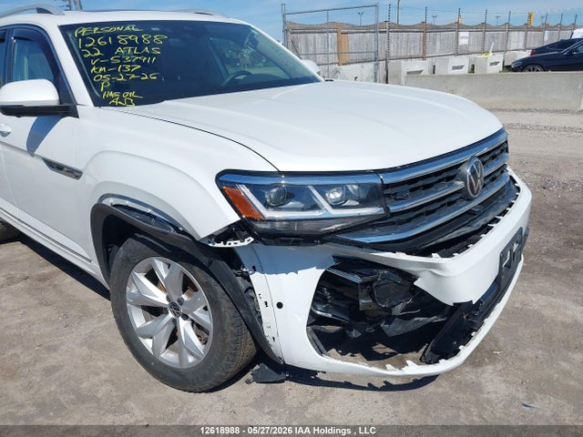 Продажа на аукционе авто 2022 Volkswagen Atlas Sel Premium R-line, vin: 1V2FR2CA0NC537911, номер лота: 12618988