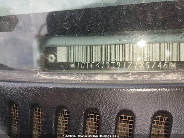 Aukcja sprzedaży 2001 Gmc Sierra 1500 Sl/sle/slt, vin: 1GTEK19T91Z185746, numer aukcji: 12619005