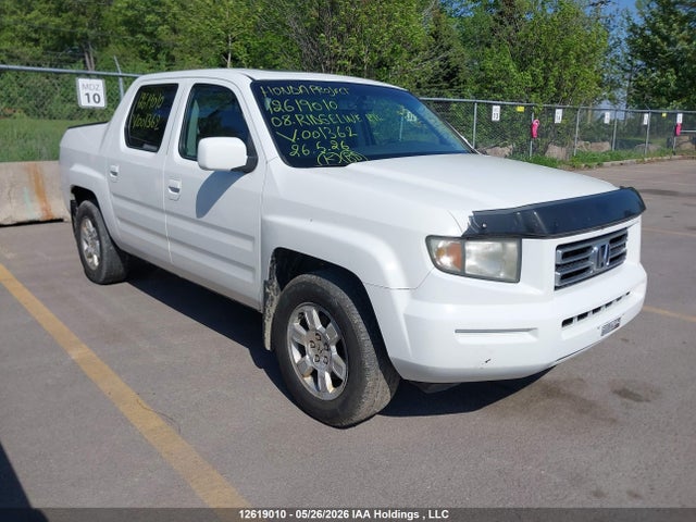 Продажа на аукционе авто 2008 Honda Ridgeline Rtl, vin: 2HJYK16538H001362, номер лота: 12619010