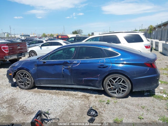 2021 Hyundai Sonata N Line მანქანა იყიდება აუქციონზე, vin: 5NPEK4JC6MH098945, აუქციონის ნომერი: 12619013