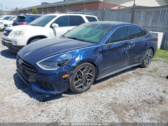 2021 Hyundai Sonata N Line მანქანა იყიდება აუქციონზე, vin: 5NPEK4JC6MH098945, აუქციონის ნომერი: 12619013
