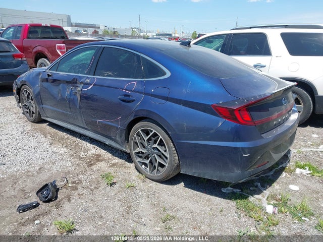 2021 Hyundai Sonata N Line მანქანა იყიდება აუქციონზე, vin: 5NPEK4JC6MH098945, აუქციონის ნომერი: 12619013
