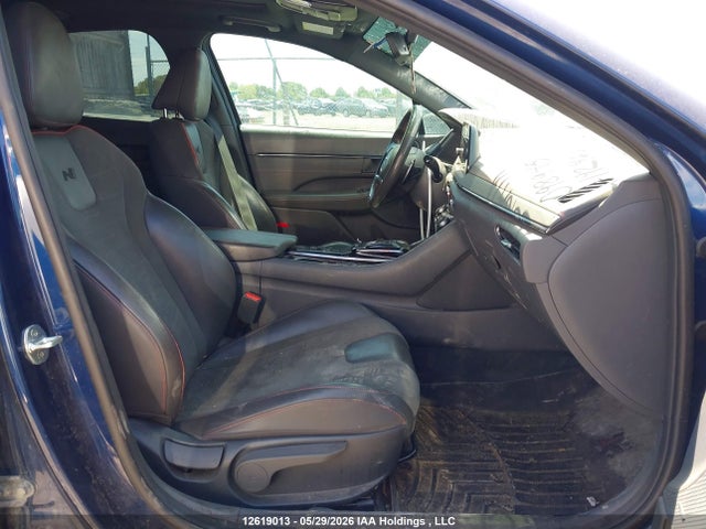 2021 Hyundai Sonata N Line მანქანა იყიდება აუქციონზე, vin: 5NPEK4JC6MH098945, აუქციონის ნომერი: 12619013