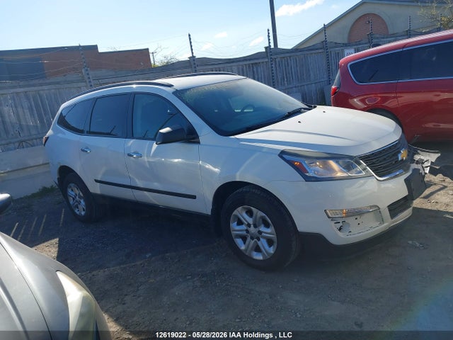 12619022 :رقم المزاد ، 1GNKVFED4FJ127062 vin ، 2015 Chevrolet Traverse Ls مزاد بيع
