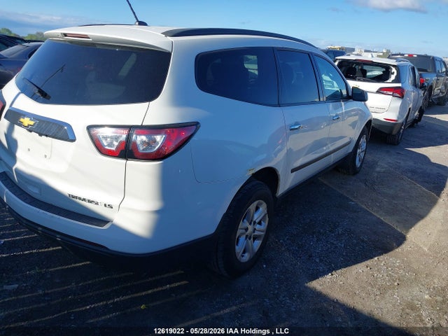 12619022 :رقم المزاد ، 1GNKVFED4FJ127062 vin ، 2015 Chevrolet Traverse Ls مزاد بيع