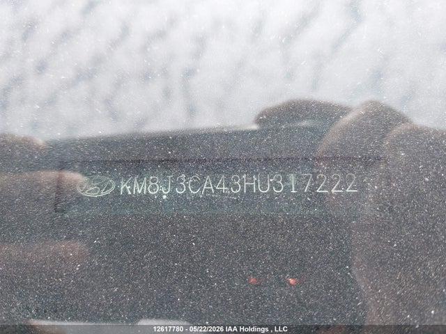 Aukcja sprzedaży 2017 Hyundai Tucson Se, vin: KM8J3CA43HU317222, numer aukcji: 12617780
