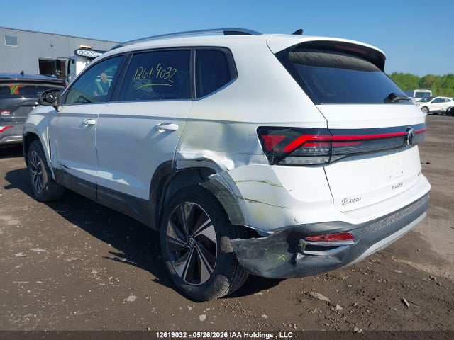 2025 Volkswagen Taos Comfortline მანქანა იყიდება აუქციონზე, vin: 3VVUC7B23SM018087, აუქციონის ნომერი: 12619032