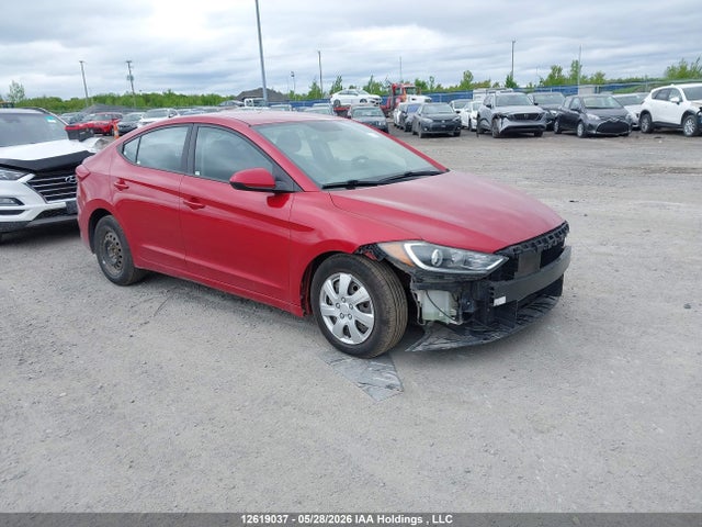 12619037 :رقم المزاد ، 5NPD74LF2HH122393 vin ، 2017 Hyundai Elantra Se مزاد بيع