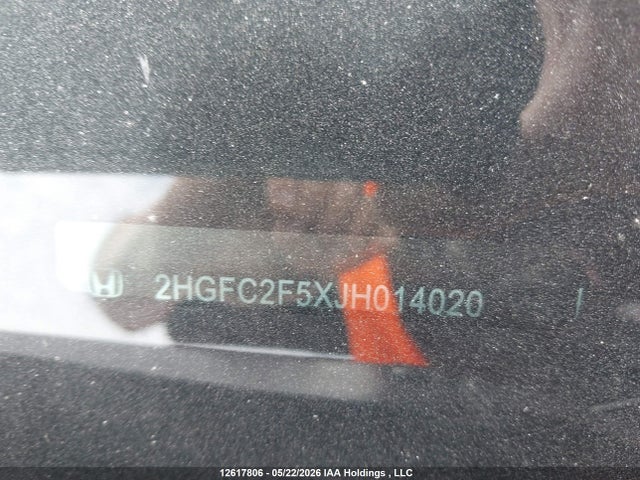 2HGFC2F5XJH014020 Honda Civic Lx