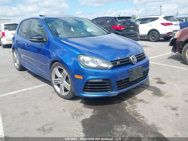 2013 Volkswagen Golf R მანქანა იყიდება აუქციონზე, vin: WVWPF7AJ4DW084081, აუქციონის ნომერი: 12619083