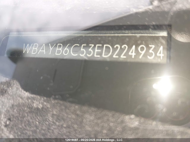 Продажа на аукционе авто 2014 Bmw 750i Xdrive, vin: WBAYB6C53ED224934, номер лота: 12619087