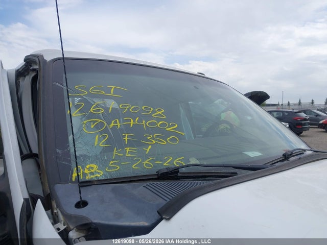 12619098 :رقم المزاد ، 1FT8W3B64CEA74002 vin ، 2012 Ford F-350 Xlt مزاد بيع