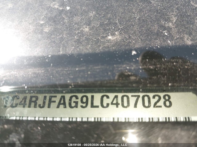 Продажа на аукционе авто 2020 Jeep Grand Cherokee Altitude, vin: 1C4RJFAG9LC407028, номер лота: 12619108