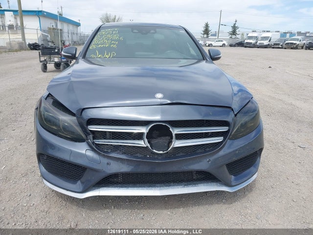 12619111 :رقم المزاد ، 55SWF4KB8FU007866 vin ، 2015 Mercedes-benz C 300 4matic مزاد بيع