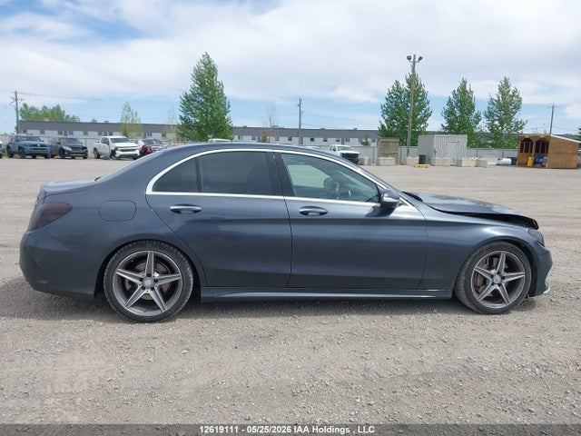 12619111 :رقم المزاد ، 55SWF4KB8FU007866 vin ، 2015 Mercedes-benz C 300 4matic مزاد بيع