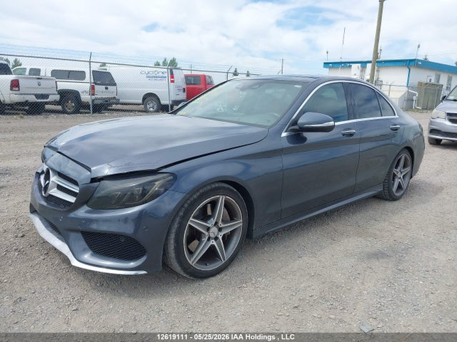 12619111 :رقم المزاد ، 55SWF4KB8FU007866 vin ، 2015 Mercedes-benz C 300 4matic مزاد بيع