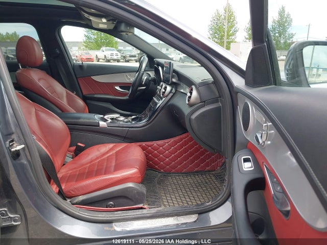 12619111 :رقم المزاد ، 55SWF4KB8FU007866 vin ، 2015 Mercedes-benz C 300 4matic مزاد بيع