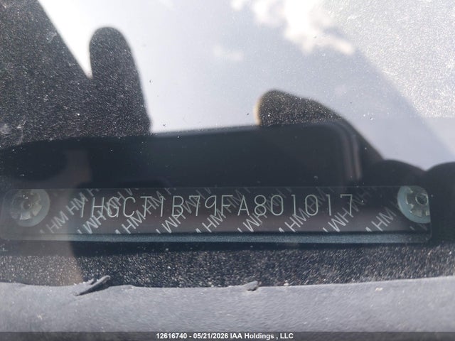 Продажа на аукционе авто 2015 Honda Accord Ex, vin: 1HGCT1B79FA801017, номер лота: 12616740