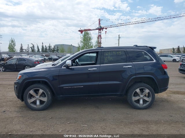 12619143 :رقم المزاد ، 1C4RJFCG5EC282206 vin ، 2014 Jeep Grand Cherokee Overland مزاد بيع