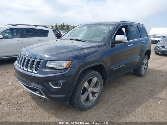 12619143 :رقم المزاد ، 1C4RJFCG5EC282206 vin ، 2014 Jeep Grand Cherokee Overland مزاد بيع