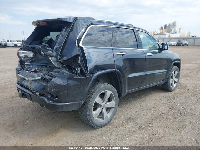 12619143 :رقم المزاد ، 1C4RJFCG5EC282206 vin ، 2014 Jeep Grand Cherokee Overland مزاد بيع