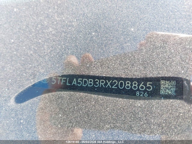 Aukcja sprzedaży 2024 Toyota Tundra, vin: 5TFLA5DB3RX208865, numer aukcji: 12619145