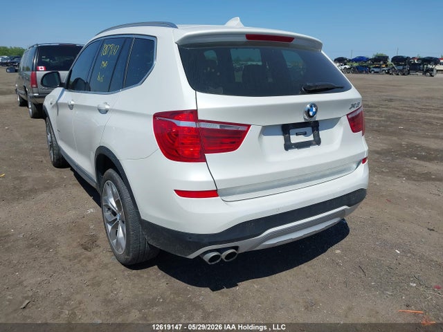 Aukcja sprzedaży 2017 Bmw X3 Xdrive28i, vin: 5UXWX9C58H0T13020, numer aukcji: 12619147