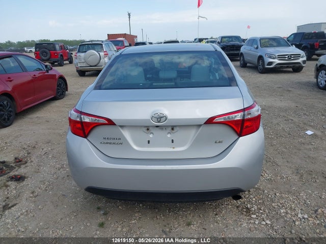 12619150 :رقم المزاد ، 2T1BURHE5GC579293 vin ، 2016 Toyota Corolla Le مزاد بيع