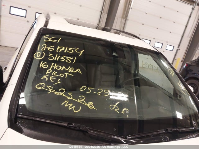 Aukcja sprzedaży 2016 Honda Pilot Touring, vin: 5FNYF6H99GB511581, numer aukcji: 12619154