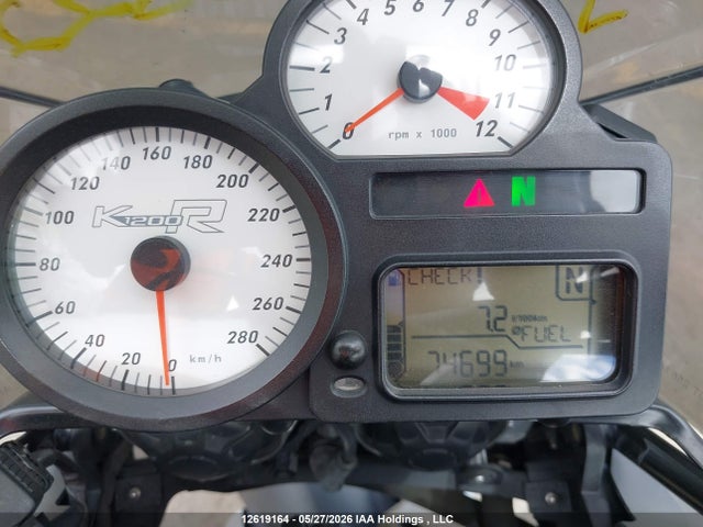 2006 Bmw K1200 R მანქანა იყიდება აუქციონზე, vin: WB10584096ZN16322, აუქციონის ნომერი: 12619164