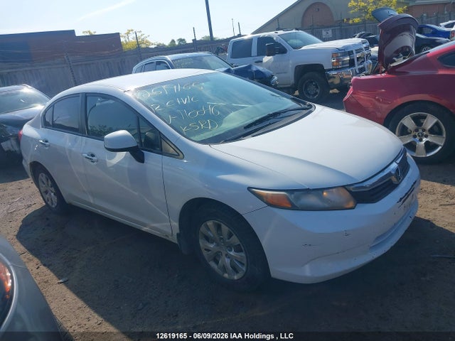 2012 Honda Civic მანქანა იყიდება აუქციონზე, vin: 2HGFB2F48CH110046, აუქციონის ნომერი: 12619165