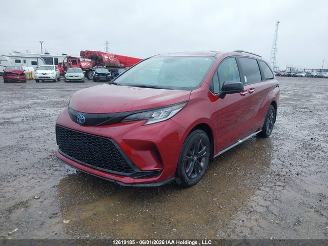 2025 Toyota Sienna Le/xse/limited/platinum მანქანა იყიდება აუქციონზე, vin: 5TDGSKFC9SS158827, აუქციონის ნომერი: 12619185