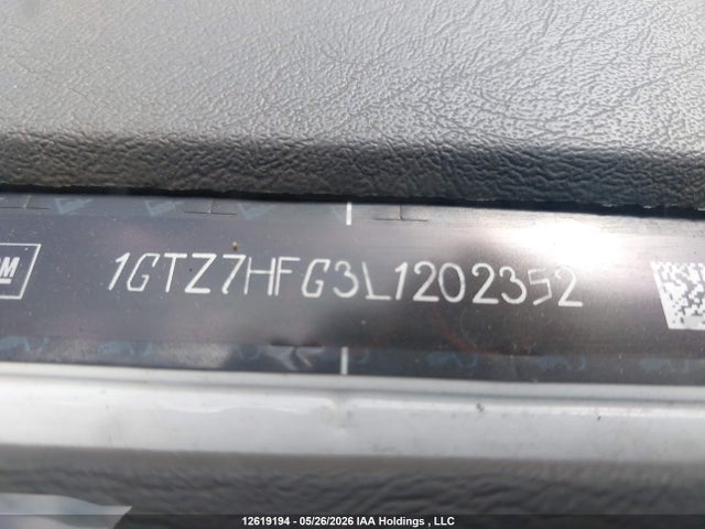 Aukcja sprzedaży 2020 Gmc Savana G3500, vin: 1GTZ7HFG3L1202352, numer aukcji: 12619194