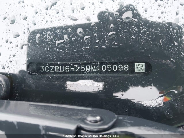 Продаж на аукціоні авто 2021 Honda Hr-v Sport, vin: 3CZRU6H25MM105098, номер лоту: 12619222