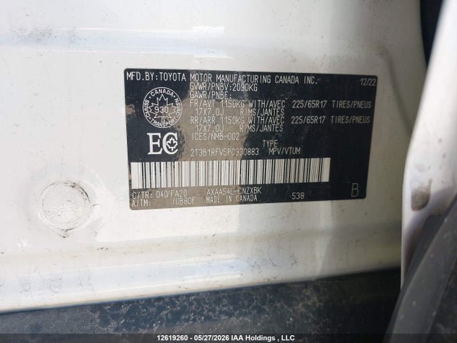 Toyota RAV4 LE 2023 2T3B1RFV5PC330883 Image 9