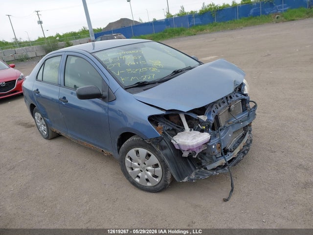 12619267 :رقم المزاد ، JTDBT923791322038 vin ، 2009 Toyota Yaris مزاد بيع