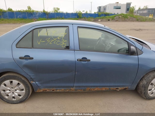 12619267 :رقم المزاد ، JTDBT923791322038 vin ، 2009 Toyota Yaris مزاد بيع