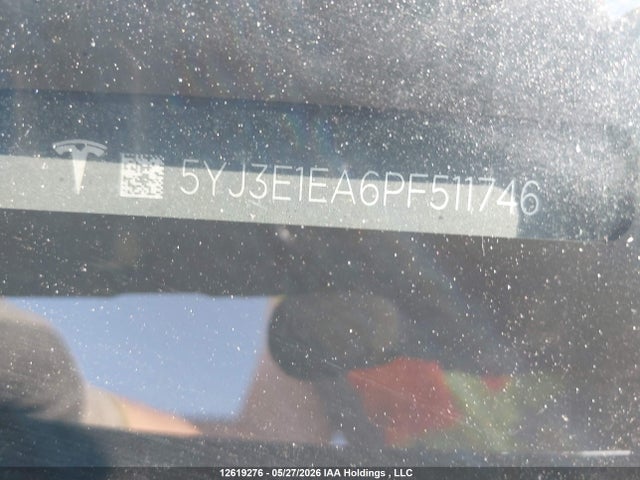 Aukcja sprzedaży 2023 Tesla Model 3, vin: 5YJ3E1EA6PF511746, numer aukcji: 12619276