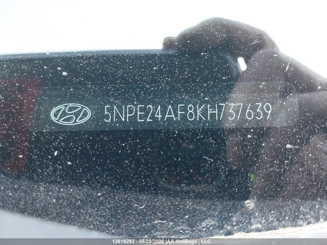 2019 Hyundai Sonata Se მანქანა იყიდება აუქციონზე, vin: 5NPE24AF8KH737639, აუქციონის ნომერი: 12619293