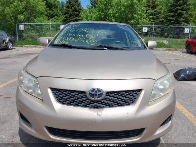 2009 Toyota Corolla S/le/xle მანქანა იყიდება აუქციონზე, vin: 2T1BU40EX9C070625, აუქციონის ნომერი: 12619313