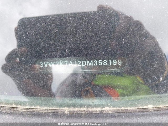 Aukcja sprzedaży 2013 Volkswagen Jetta S, vin: 3VW2K7AJ2DM358199, numer aukcji: 12619369