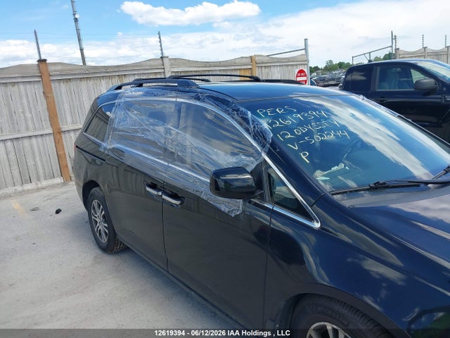 2012 Honda Odyssey Ex მანქანა იყიდება აუქციონზე, vin: 5FNRL5H44CB502244, აუქციონის ნომერი: 12619394