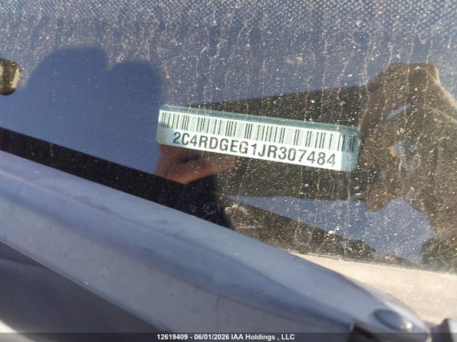 Продаж на аукціоні авто 2018 Dodge Grand Caravan Gt, vin: 2C4RDGEG1JR307484, номер лоту: 12619409