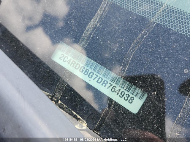 Продаж на аукціоні авто 2013 Dodge Grand Caravan, vin: 2C4RDGBG7DR764938, номер лоту: 12619415